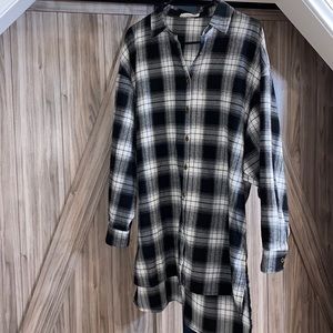 Talulah Off the Grid plaid Flannel